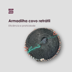 Armadilha covo retrátil