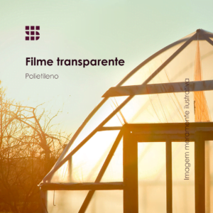 Filme transparente para estufa