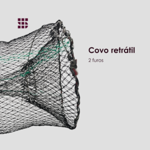 Armadilha covo retrátil